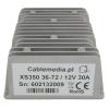 Cablemedia XS350 Isolated DC/DC Converter 36 - 72 V -> 12 V, 35 A