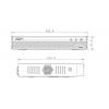 Dahua NVR4104HS-P-4KS2 Net Video Recorder 4 channels PoE 3840x2160 Smart functions 1x Sata III (max 6TB)