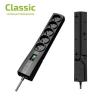 Ever Classic 1.5m power strip with surge protection (5 outlets)