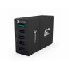 Green Cell CHAR05 charger with Quick Charging Function, 5 USB ports
