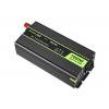 Green Cell INV09 Power Inverter 12V DC to 230V AC 1000W/2000W pure sine