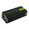 Green Cell INV17 Power Inverter 24V DC to 230V AC 500W/1000W pure sine