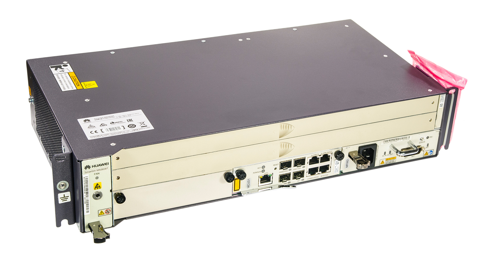Huawei OLT terminal MA5608T without GPON board 10G uplink (1x MCUD1) AC power supply (MPWD)