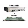 Huawei OLT terminal MA5608T with 16 port GPON board H805GPFD (C+ transceivers included) , 2x 1G uplink board MCUD, DC power supply (MPWC) 