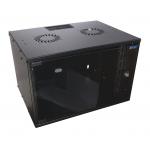 Mirsan SOHO07U60DE-1 Rack 19" cabinet 7U 60cm glass black flat pack