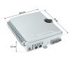 Opton fiber distribution box 0212G 2 IN 12 OUT uncut ports (adapter frame)