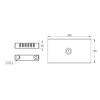 Opton PD-3 distribution box 6x SC Simplex