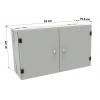 Opton RZD-55/31/20 fiber optic distribution box (dual access) 48x SC Duplex
