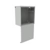 Opton anti-burglary cabinet (reinforced) 58/58/30 Rack 19" 5U