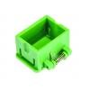 Cover for fiber optic adapter, Green color