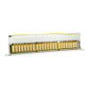 Patch panel Digitus STP cat.5e 24 puertos con guía de cables