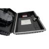 Opton fiber distribution box 0216G-C 2 IN 16 OUT uncut port (adapter frame) black