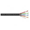 Cable FTP - Maxcable cat. 5e, 305m, UV negro, unifilar