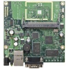 RouterBOARD RB411AH, 1x LAN, 1x MiniPCI, 64MB SD-RAM y 64MB FLASH