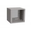 Solarix SENSA-L-9U-545-11-G Sensa Lite 9U Rack 19" cabinet 450mm glass gray (flat pack)