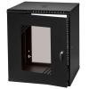 Stalflex RC19-12U-450GB Rack 19" cabinet 12U 450mm Glass Black (wall mounting)