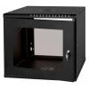 Stalflex RC19-9U-450GB Rack 19" cabinet 9U 450mm Glass Black (wall mounting)