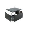 Stalflex S-RC19-6U-450MB Rack 19" cabinet 6U 450mm Metal Black (wall mounting)