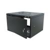 Stalflex S-RC19-6U-450MB Rack 19" cabinet 6U 450mm Metal Black (wall mounting)