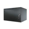 Stalflex S-RC19-6U-450MB Rack 19" cabinet 6U 450mm Metal Black (wall mounting)