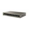 Tenda TEF1110P-8-63W switch 10x FE 8x PoE OUT (802.3af/at)