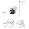 TP-Link InSight S485 8 Mpix outdoor IP camera, 2.8mm, microphone, speaker, microSD, PoE