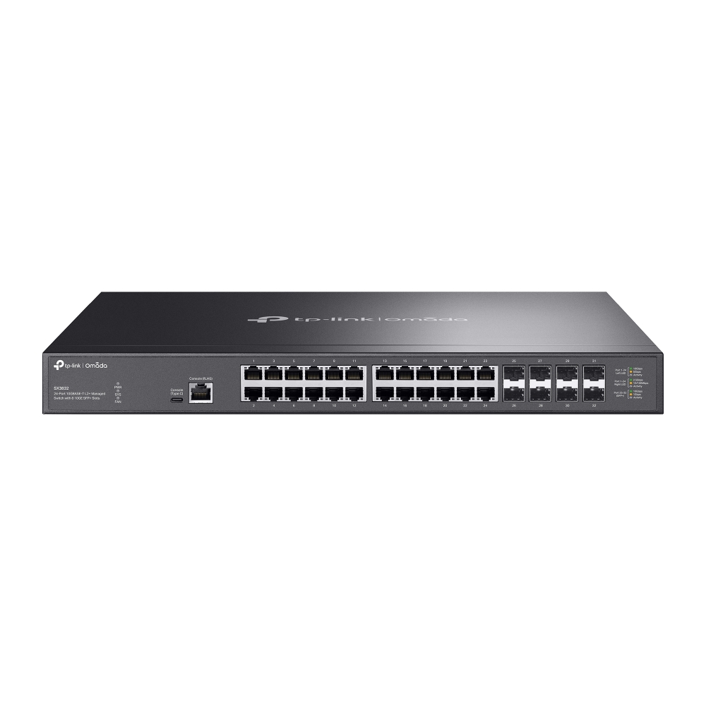 TP-Link SX3832 switch Omada L2+, 24x 10GBASE-T, 8x SFP+