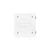 Ubiquiti Double Sectioned 12U Rack Cabinet 700mm, Perforated Front Door, load up to 80 kg (wall-mount)