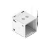Ubiquiti Double Sectioned 12U Rack Cabinet 700mm, Perforated Front Door, load up to 80 kg (wall-mount)