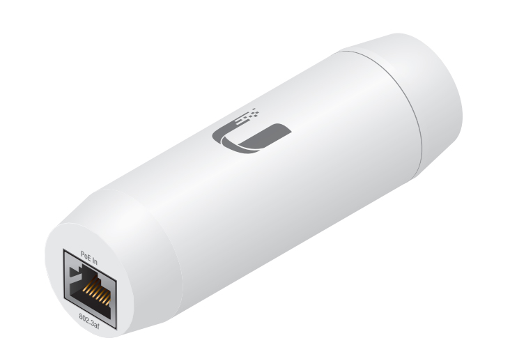 Ubiquiti Instant 802 3af Indoor Gigabit PoE Converter 48V 24V