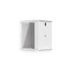 Ubiquiti 12U Rack Cabinet 450mm, Glass Front Door, load up to 50kg (wall-mount)