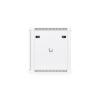 Ubiquiti 12U Rack Cabinet 600mm, Glass Front Door, load up to 80kg (wall-mount)