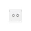 Ubiquiti 12U Rack Cabinet 600mm, Glass Front Door, load up to 80kg (wall-mount)