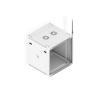 Ubiquiti 12U Rack Cabinet 600mm, Glass Front Door, load up to 80kg (wall-mount)