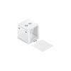 Ubiquiti 12U Rack Cabinet 600mm, Glass Front Door, load up to 80kg (wall-mount)