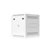 Ubiquiti 12U Rack Cabinet 600mm, Perforated Front Door, load up to 80kg (wall-mount)