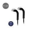 Ubiquiti UniFi Patch Cable Black cat 6, 0.1m (50-pack)