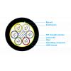 YOFC Z-XOTKtmd-72 micro duct fiber optic cable 72J 6T12F, G.652.D